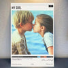 1pc "My Girl" 1990 Movie Inspiration Wall Art Poster Living Room Bar Cafe Bedroom Office Home Decorative Canvas Painting Optional Frame